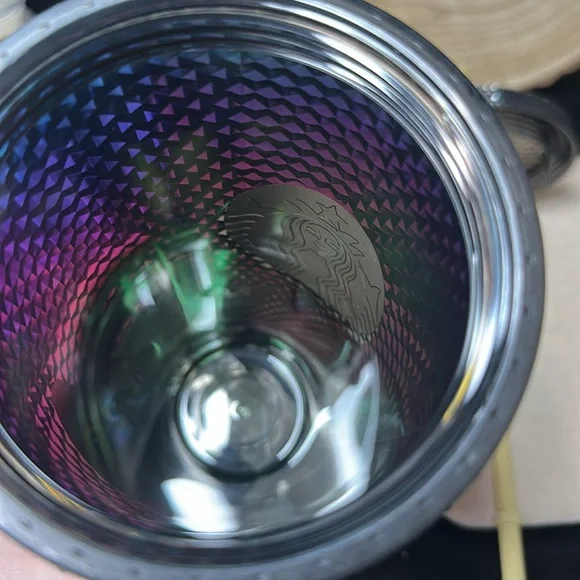 Starbucks Colorado University Collegiate Black Mulitcolored Tumbler with Straw - Picture 5 of 9